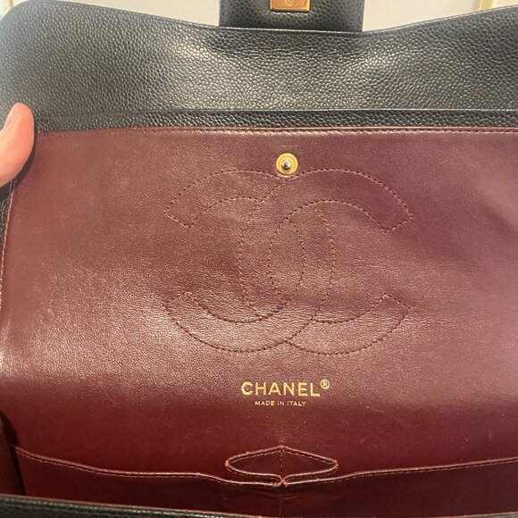 Chanel Jumbo Classic Double Flap (Black Caviar) - Picture 2 of 13